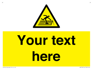 Custom Figure on Roof Sign